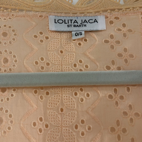 Lolita Jaca from St. Barth Peach Kimono - Picture 5 of 7